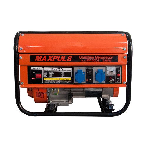 MaxPuls Агрегат монофазен 2.0 kW MP-GG03 (7137) + 1 година гаранција