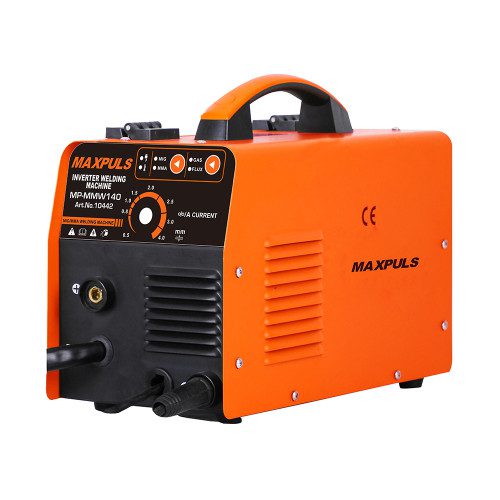 MaxPuls Апарат за заварување инвертер со гас MP-MWM140 (10442) + 1 година гаранција