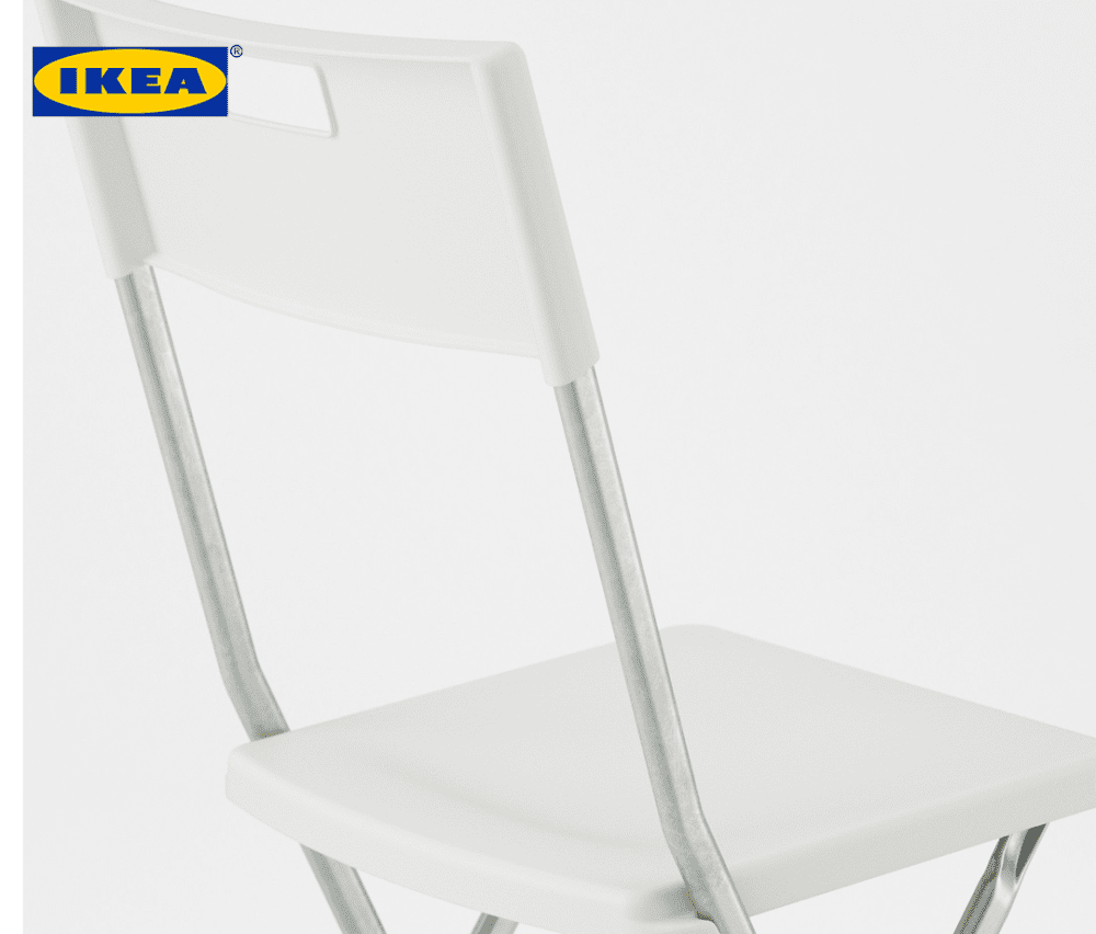 11 IKEA GUNDE Столица на преклоп