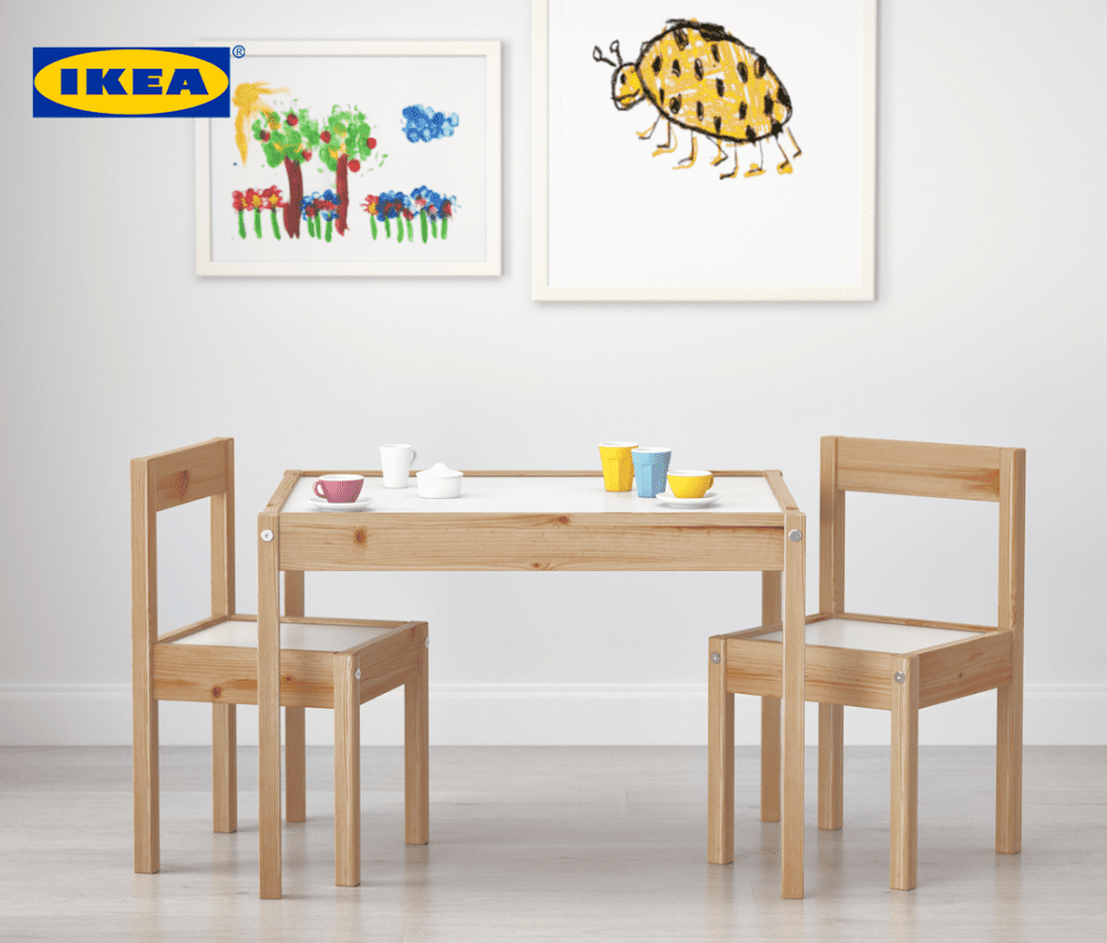 2 IKEA LATT Детска маса