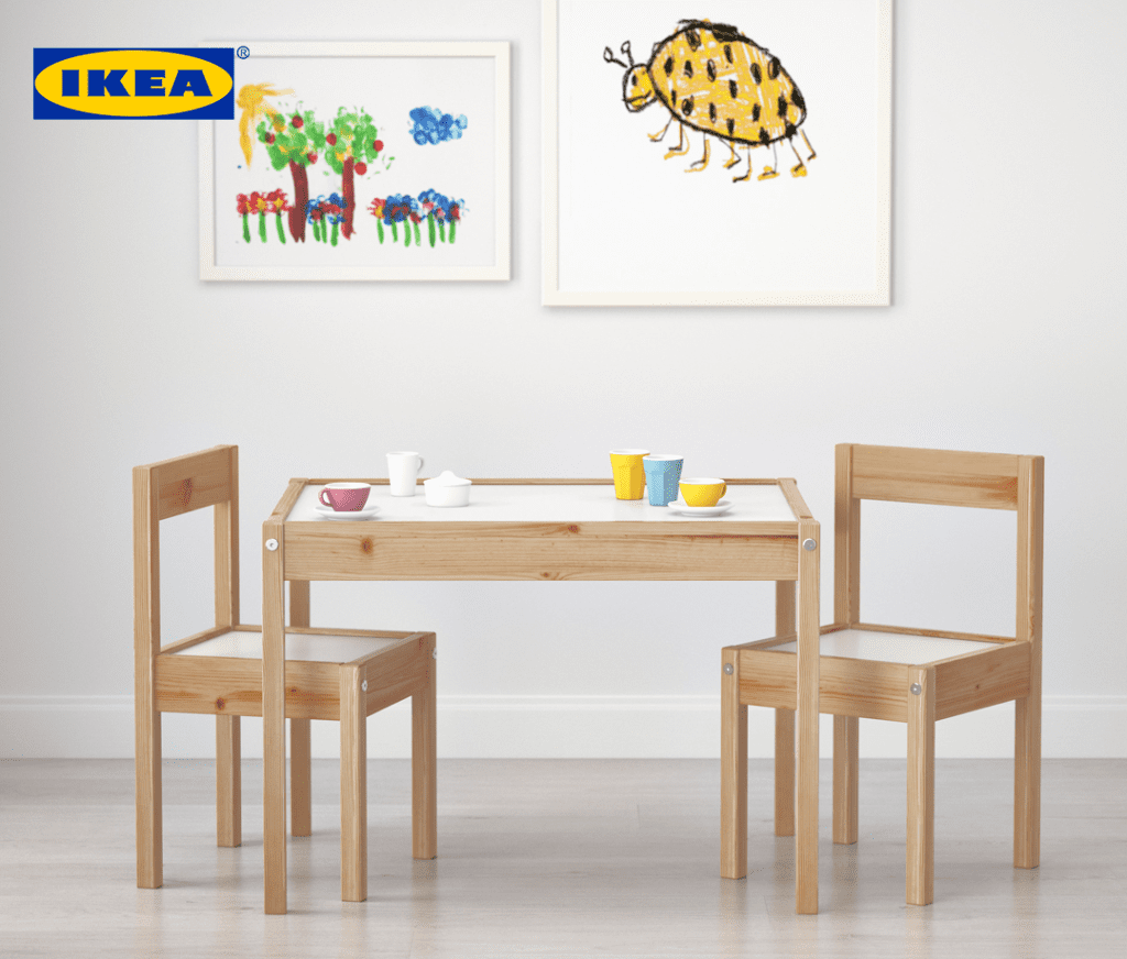 2 IKEA LATT Детска маса