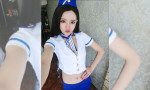 2017 sexy stewardess student nurse uniforms temptation female actress role play big code passion suit sexy 2