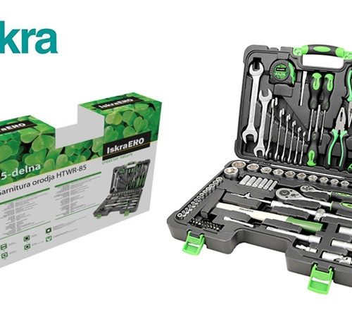 ISKRA Сет алати (од 85 дела) ERO HTWR-85