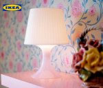 3 IKEA LAMPAN TABLE LAMP WHITE