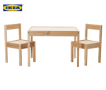 3 IKEA LATT Детска маса