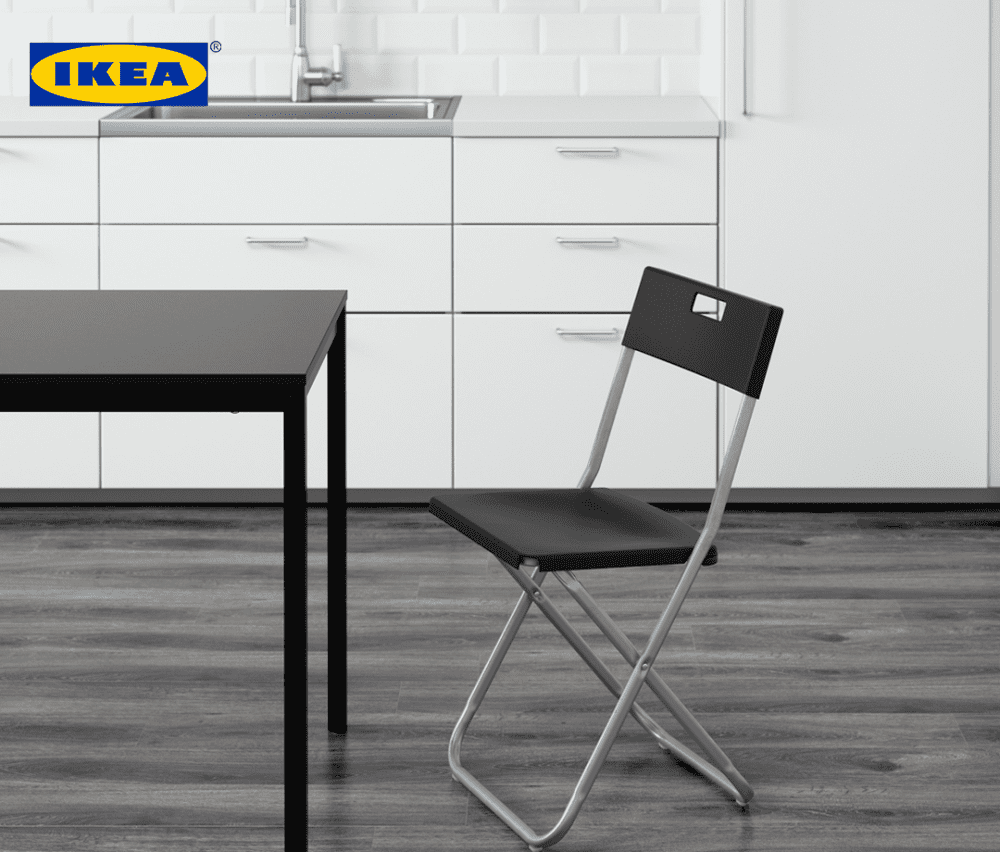 4 IKEA GUNDE Столица на преклоп