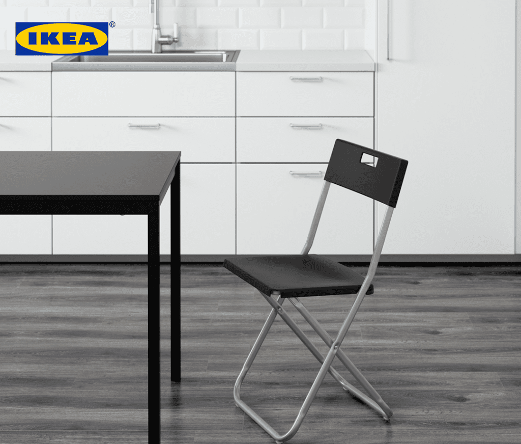 4 IKEA GUNDE Столица на преклоп