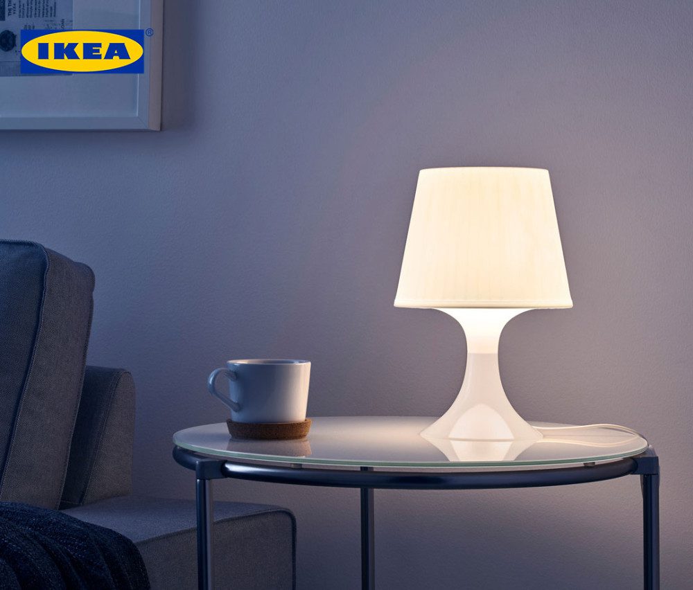 4IKEA LAMPAN TABLE LAMP WHITE 1