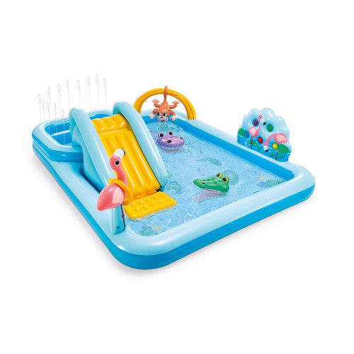 INTEX Jungle Adventure Базен детски 2.44m x 1.98m x 71cm (57161)