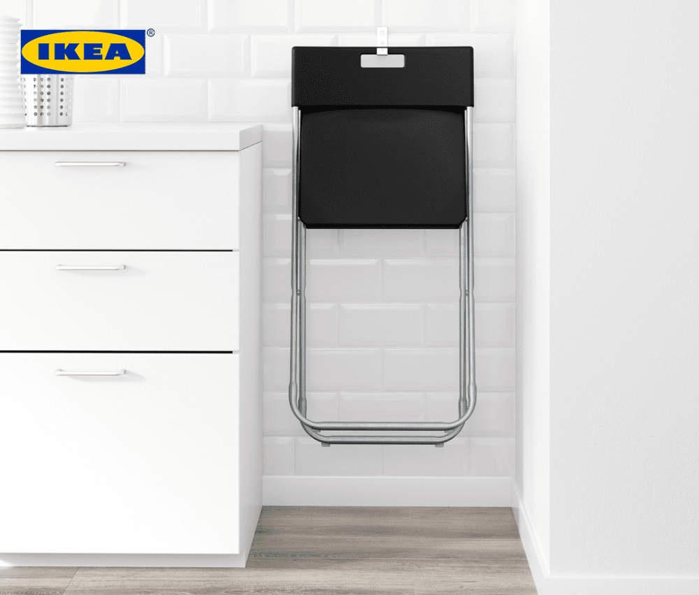 6 IKEA GUNDE Столица на преклоп