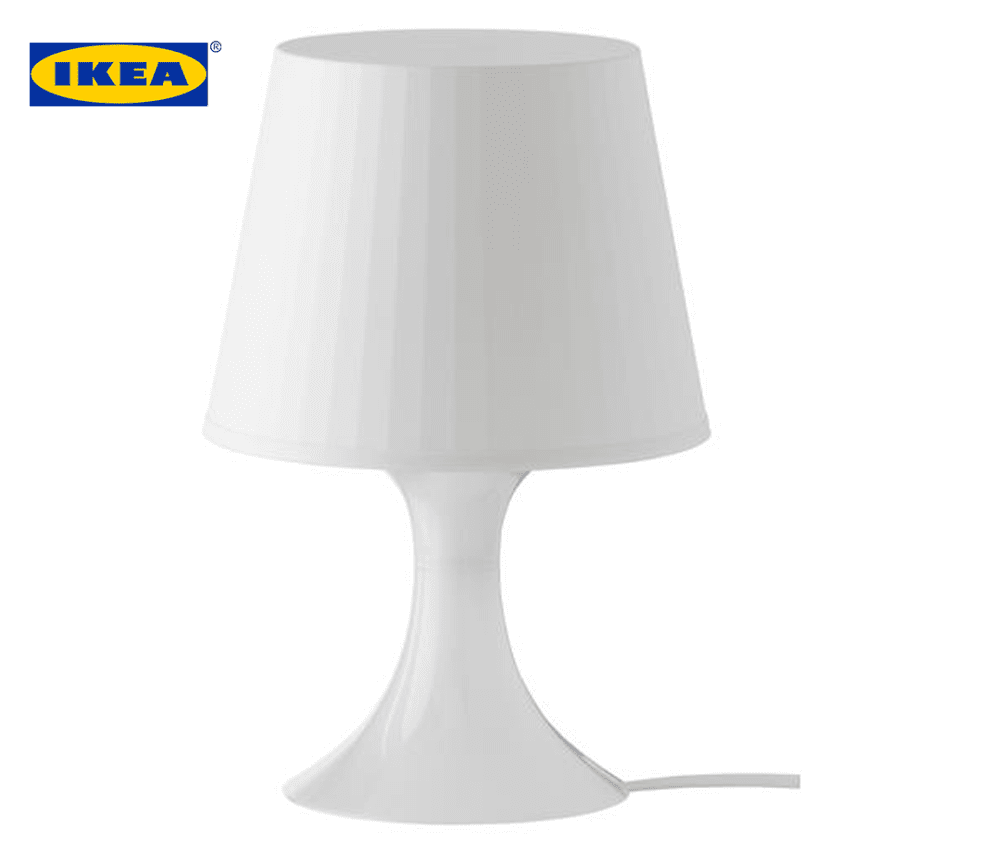 7 IKEA LAMPAN TABLE LAMP WHITE 1