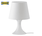 7 IKEA LAMPAN TABLE LAMP WHITE