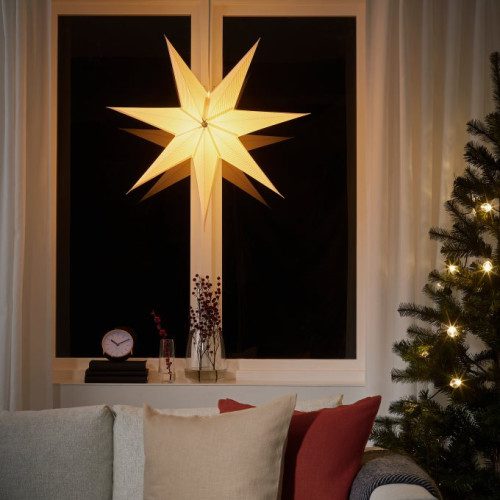 IKEA STRALA Лустер во форма на ѕвезда
