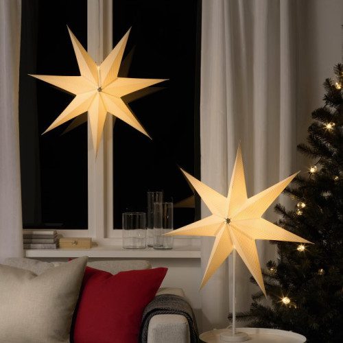 IKEA STRALA Столна ламба во форма за ѕвезда