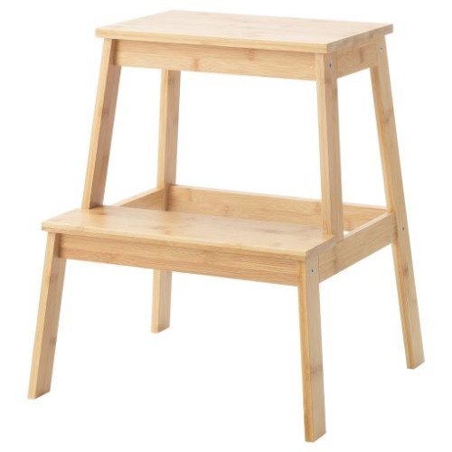 IKEA TENHULT Дрвено столче и скала од бамбус