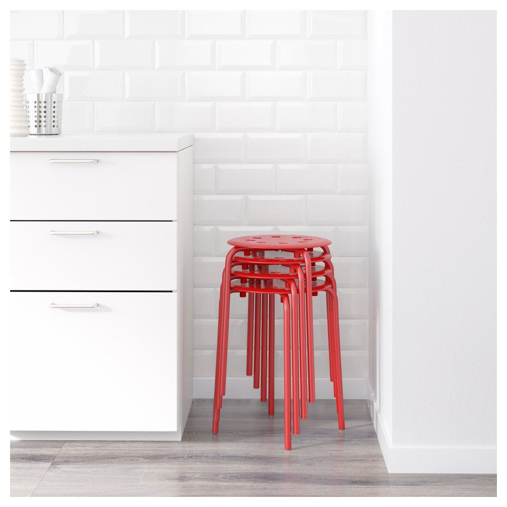marius red chairs