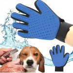 pets true touch pet glove five finger deshedding glove 4