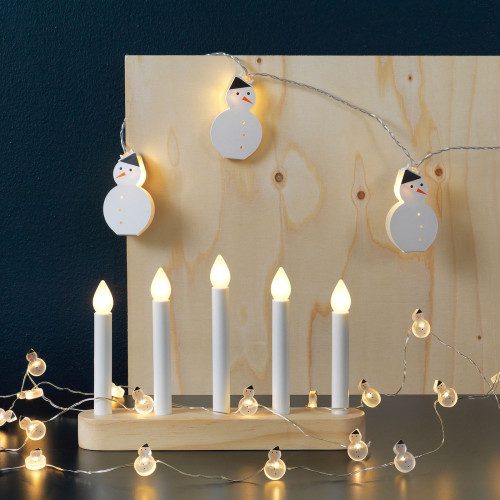 IKEA STRALA LED Свеќник на батерии