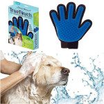 true touch five finger deshedding glove pet