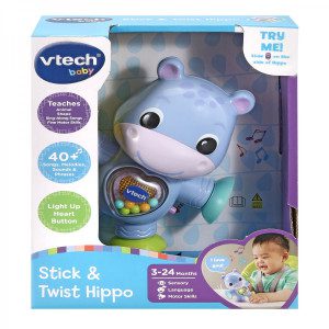 Vtech Играчка за на хранилка Hippo Stick & Twist