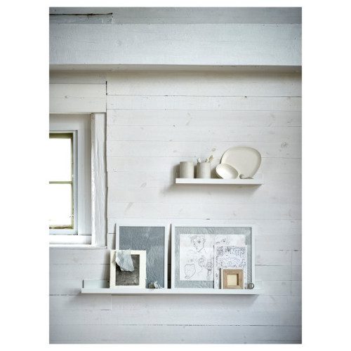 IKEA MOSSLANDA Полица 55cm бела