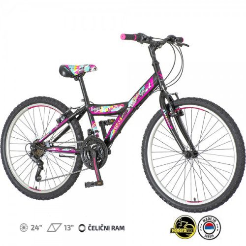 VENSSINI PARMA Велосипед PAM2412/13 24"/13" во боја по избор + 1 година гаранција