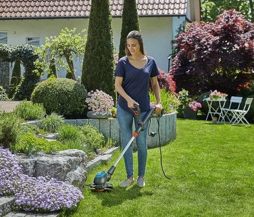 GARDENA Електричен тример за трева EasyCut 450/25 + 1 година гаранција