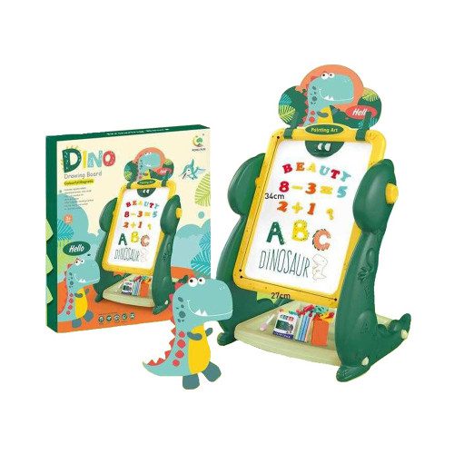 Двострана магнетна табла DINO Drawing Board