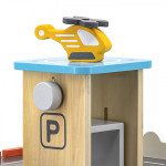 viga drvena igrachka parking 3
