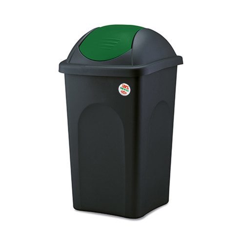 Пластична канта за селективен отпад MULTIPAD BLACK во боја по избор