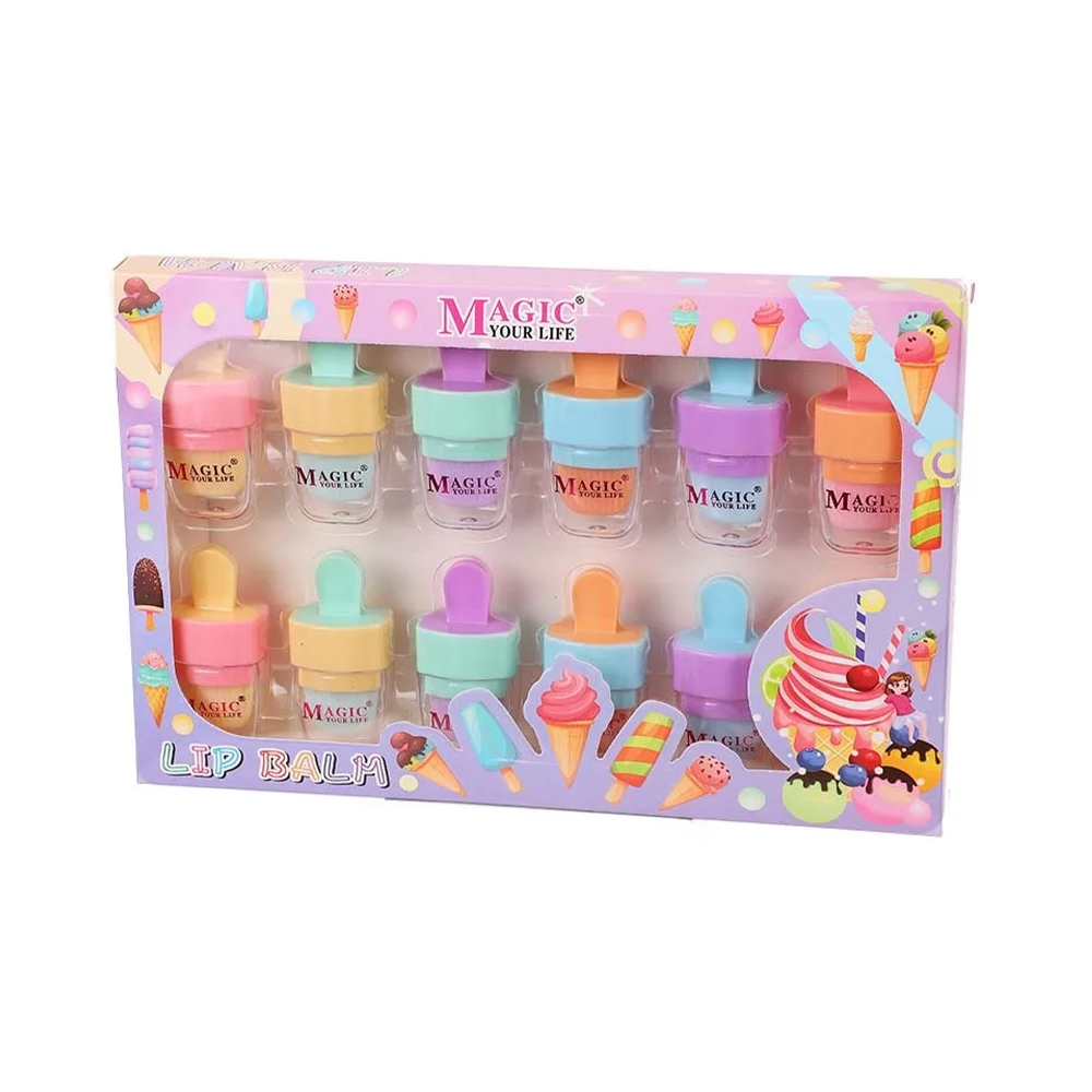lip balm set od 12 labela 1