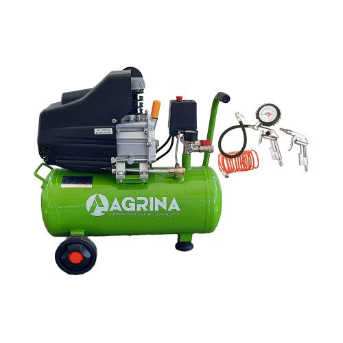 AGRINA Компресор клипен 1.5kW 50L + 3 години гаранција