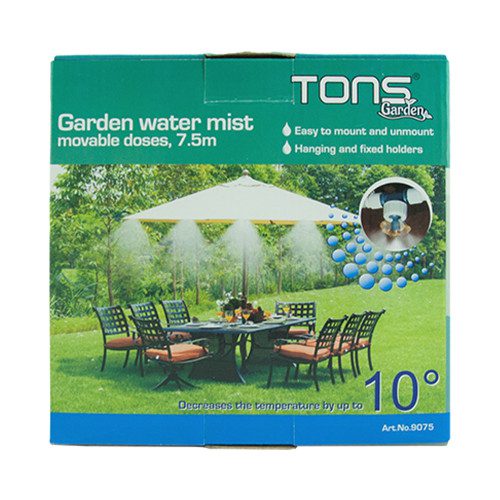 Tons Garden Систем за ладење 15m со водена пареа (9076)