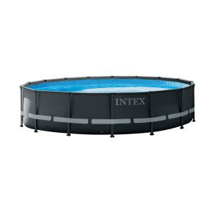 INTEX Ultra XTR Frame Базен 4.88m x 1.22m со филтер пумпа и скали (26326)