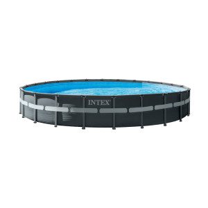 INTEX Ultra XTR Frame Базен 7.32m x 1.32m со филтер пумпа и скали (26340)
