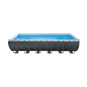 INTEX Ultra XTR Rectangular Базен 7.32m x 3.66 x 1.32m со филтер пумпа и скали (26364)