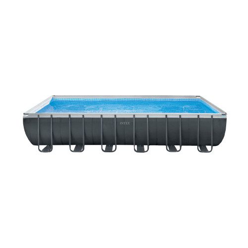 INTEX Ultra XTR Rectangular Базен 7.32m x 3.66 x 1.32m со филтер пумпа и скали (26364)