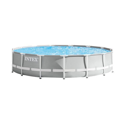INTEX Prism Frame Premium Базен 4.57m x 1.07m со филтер пумпа и скали (26724)