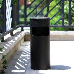 metalna czilindrichna kanta so pepelnik black 02
