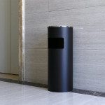 metalna czilindrichna kanta so pepelnik black 03